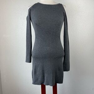 Poof Cold Shoulder Sweater Dress Size M EUC